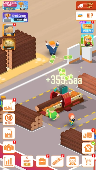 Review Screenshot - Idle Lumber Game – Build Your Lumber Empire from Scratch