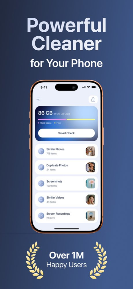 LumoClean - Phone Cleaner 1.1 Screenshot