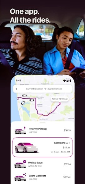 Review Screenshot - Ride Sharing – Find a Ride to Your Destination within Minutes