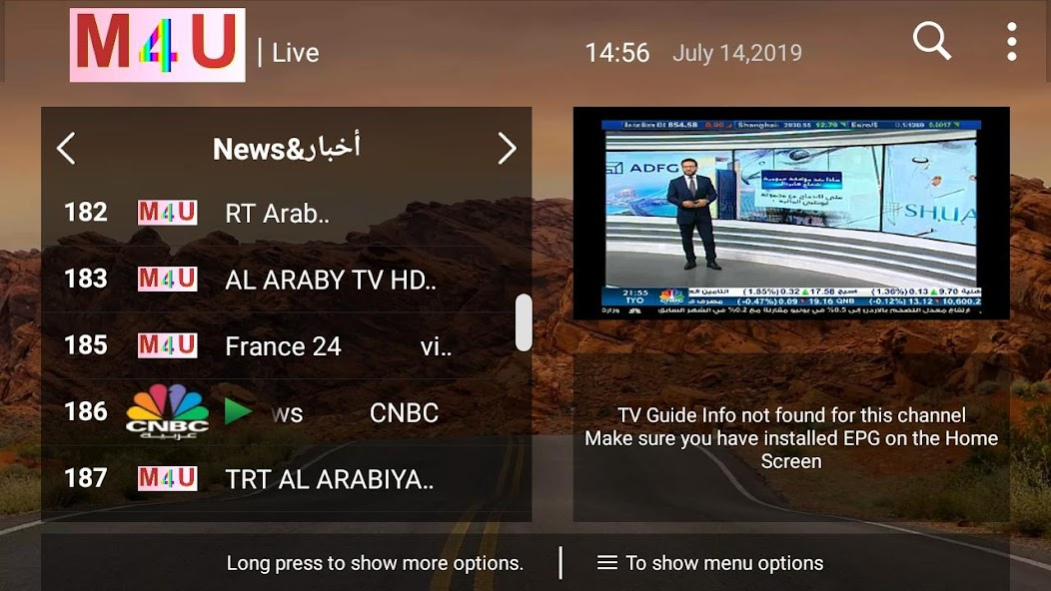 M4u best sale tv free