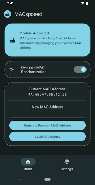 MACsposed 1.3.0 Screenshot