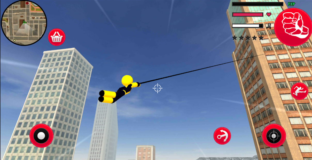 Mafia Spider Stickman Rope Hero Vegas Gangster 1.1 Screenshot