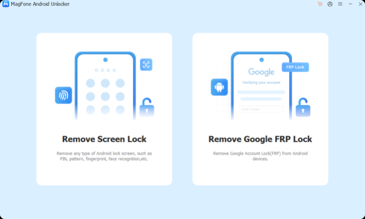 MagFone Android Unlocker screenshot