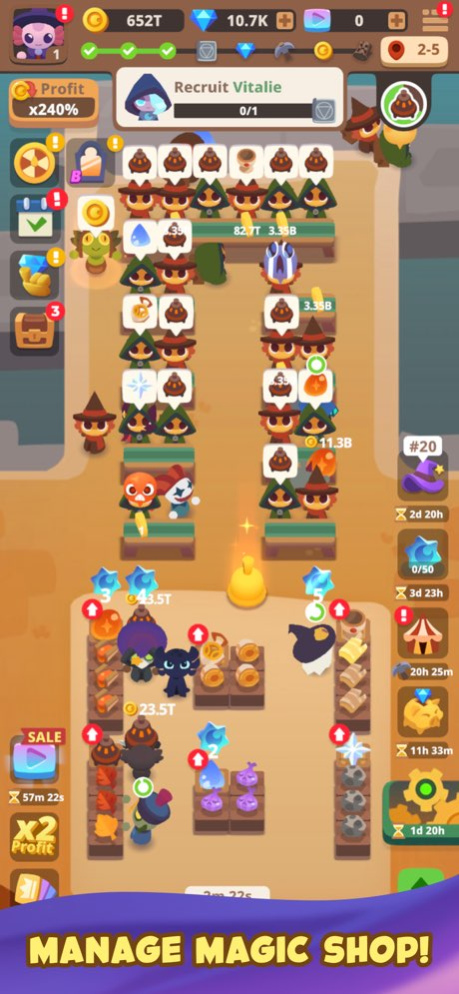 MagiLotl: Idle Wizard Tycoon 1.4.8 Screenshot
