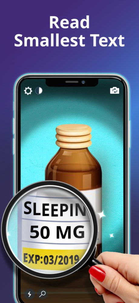 Magnifying Glass Pro (Torch) 1.6.3 Screenshot