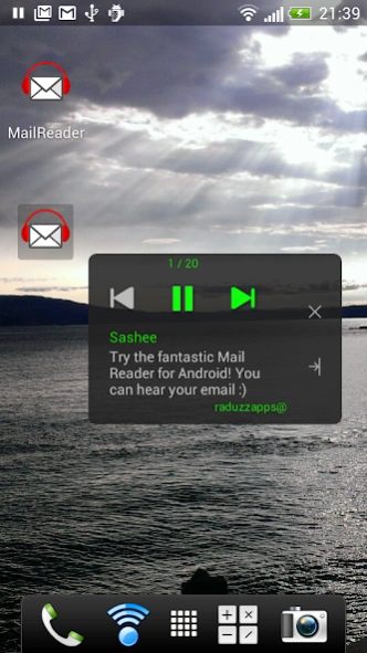 Mail Reader Screenshot