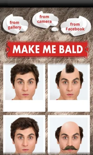 Review Screenshot - Bald App – Find Out How Will You Look If You Went Bald