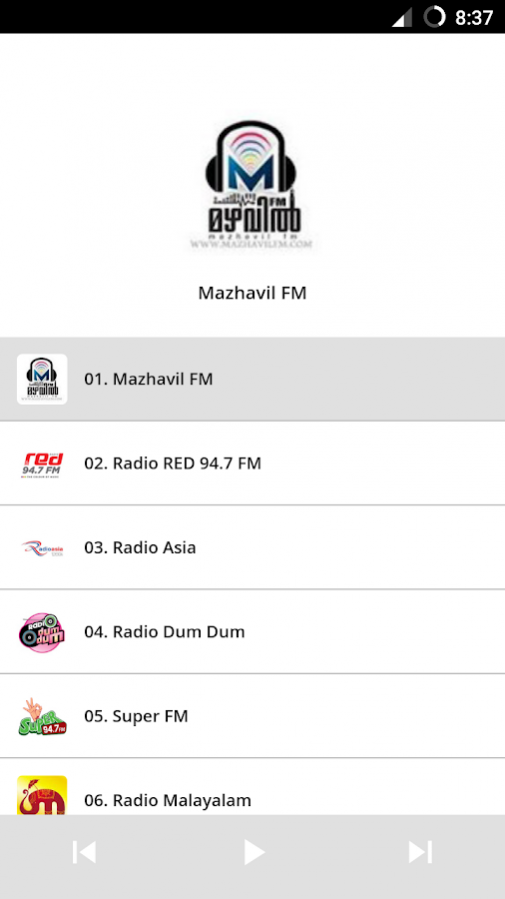 Fm on sale radio malayalam