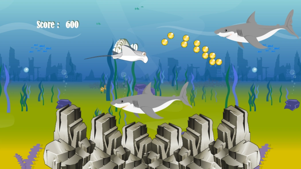 Manta Shark Attack 2.0 Screenshot