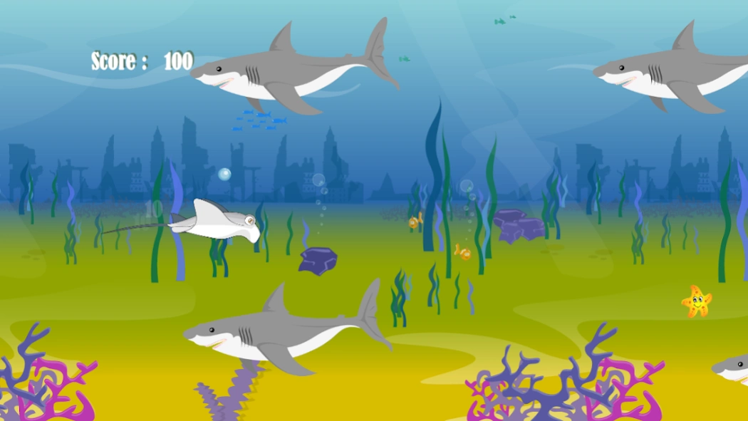 Manta Shark Attack 2.0 Screenshot