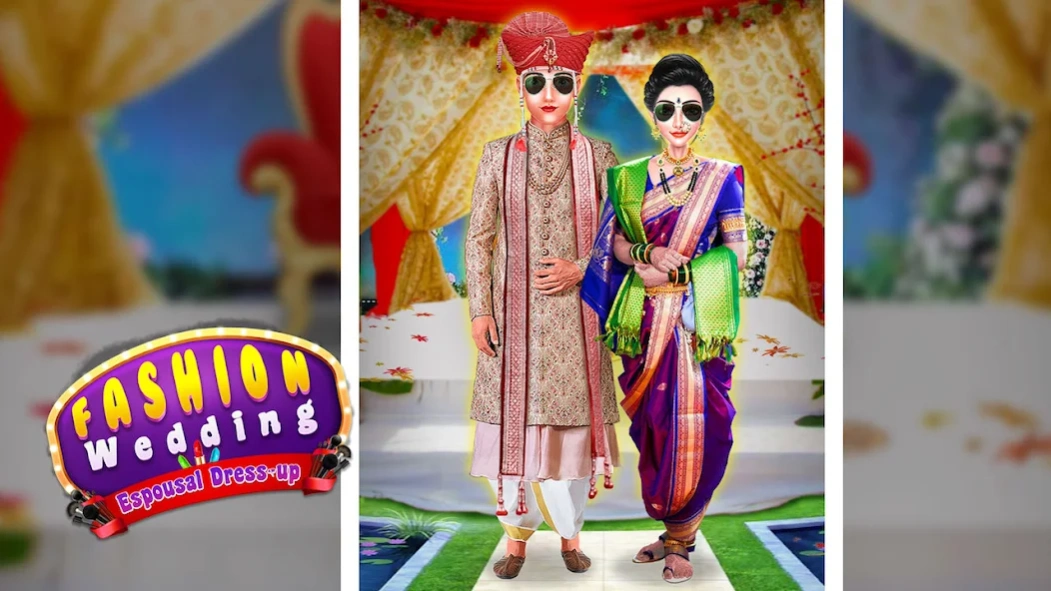 Marathi Wedding Dress up Style 1.7 Screenshot
