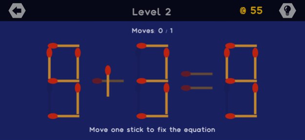 Math Sticks - Puzzle Game 1.0.7 Screenshot