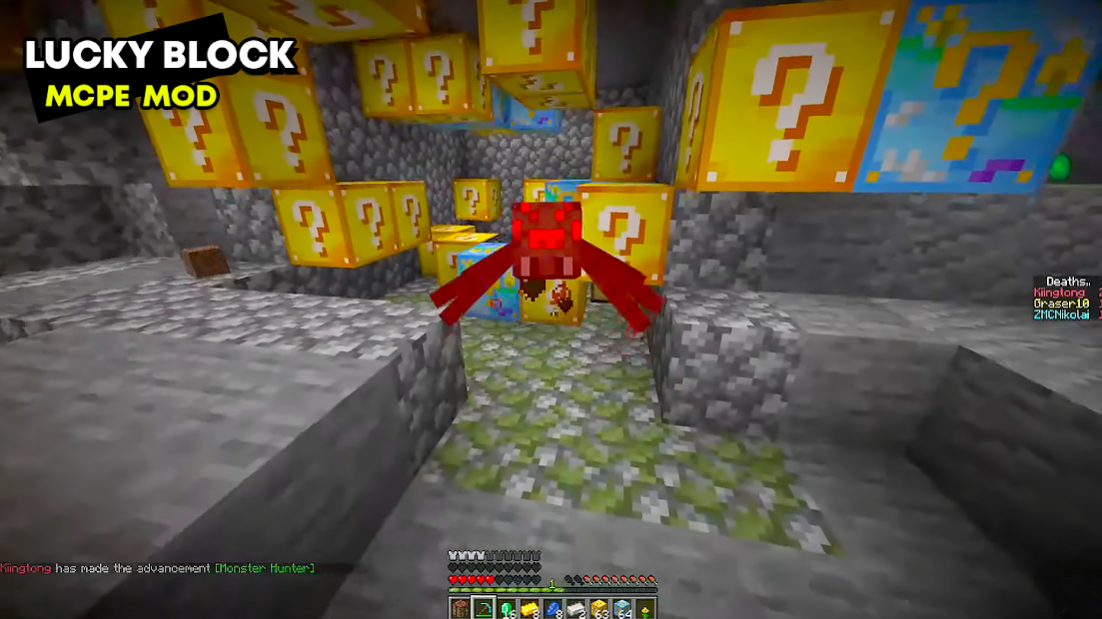 Max Lucky Blocks Mod 1.7.2a Free Download