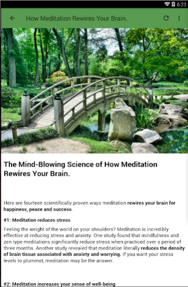 MEDITATION FOR BEGINNERS 1.0 Screenshot