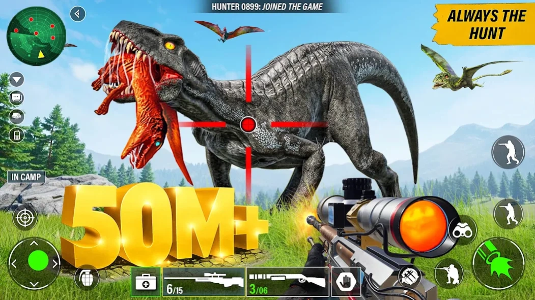 Review Screenshot - Hunting Game – Hunt Different Species of Dinosaurs