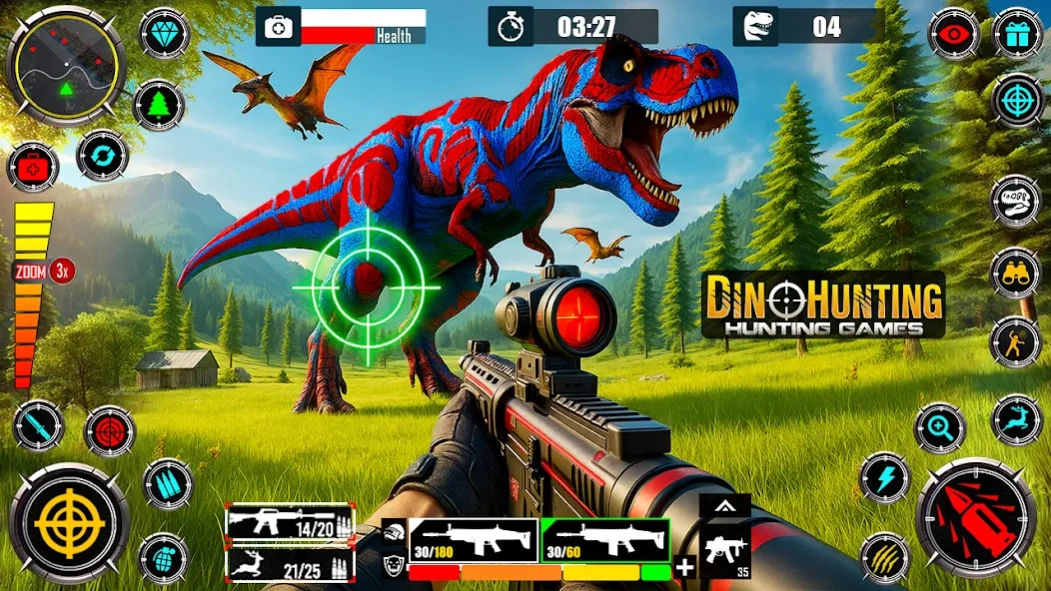 Review Screenshot - Hunting Game – Hunt Different Species of Dinosaurs
