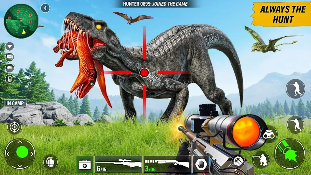 Review Screenshot - Hunting Game – Hunt Different Species of Dinosaurs