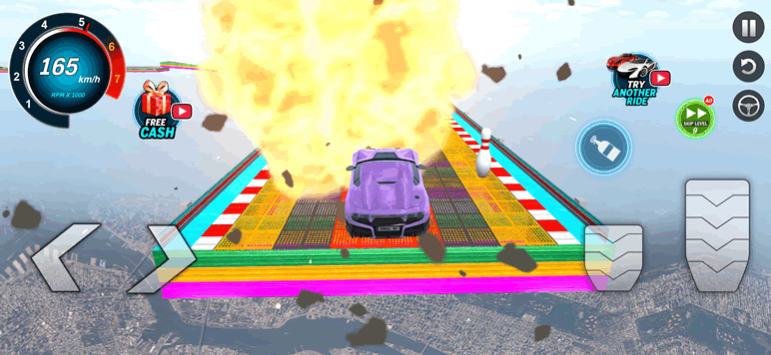 Ramp Car Game GT Car Stunts 3D