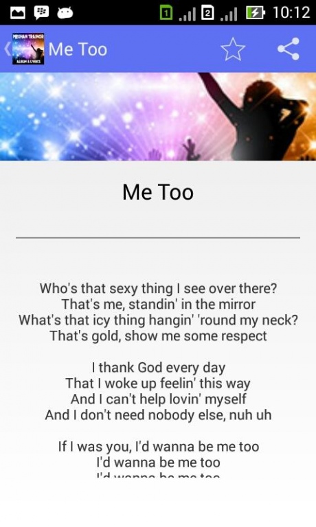 Meghan Trainor Me Too - Lyrics 1.0 Free Download