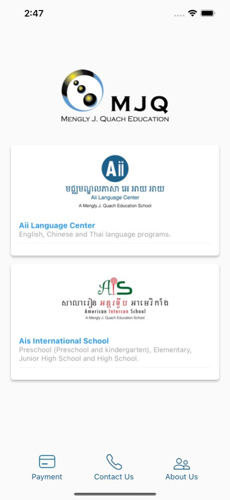 Mengly J. Quach Education 1.7.9 Screenshot