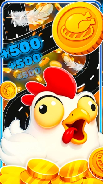 Interface du jeu Chicken Road