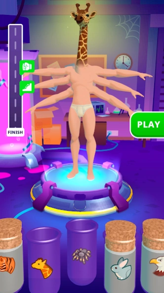 Review Screenshot - 3D Animal Game – Combine Animal DNA to Create the Perfect Mutant