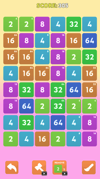 Merge Blast - Offline 2048 Puz 1.6.3 Screenshot