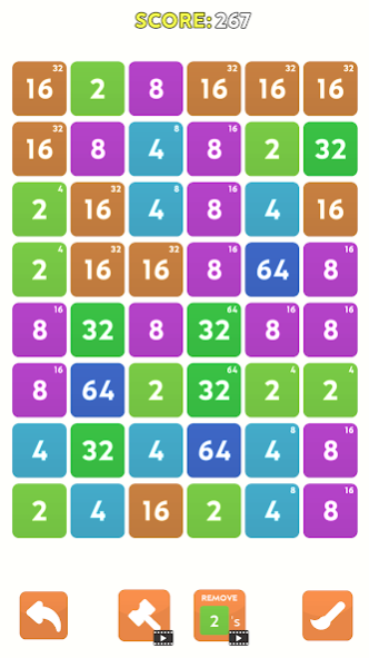 Merge Blast - Offline 2048 Puz 1.6.3 Screenshot