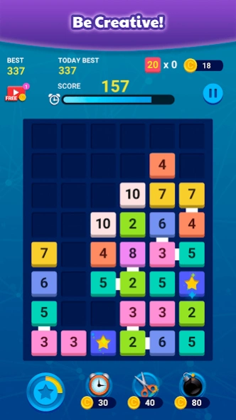 Merge Block: Number Merge Game 2.7.4 Screenshot