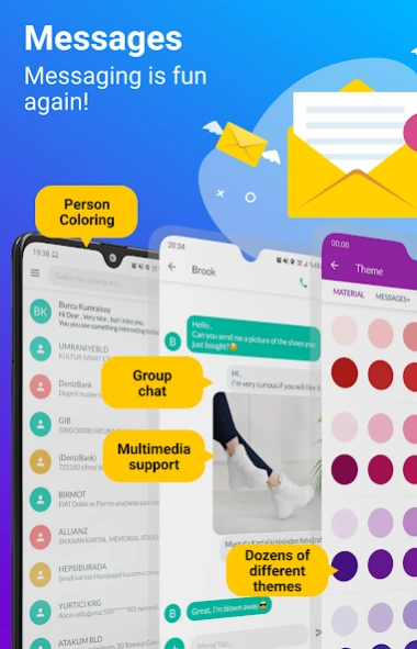 Review Screenshot - Messaging App – Send and Receive Messages on Your Phone