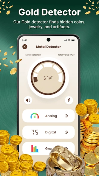 Metal Detector & Gold Finder Screenshot