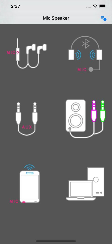Mic Speaker 3.0.5 Screenshot