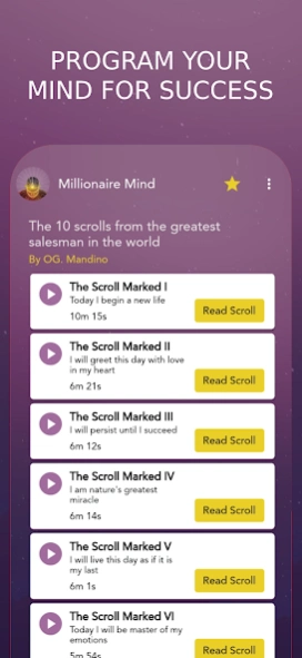 Millionaire Mind - Motivation 1.0.8 Screenshot