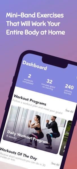 Mini Band Exercises Screenshot
