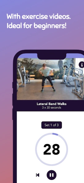 Mini Band Exercises Screenshot