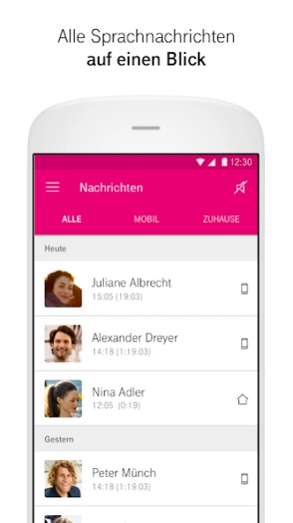 Review Screenshot - Voicemail App – All Your Voicemail in One Place