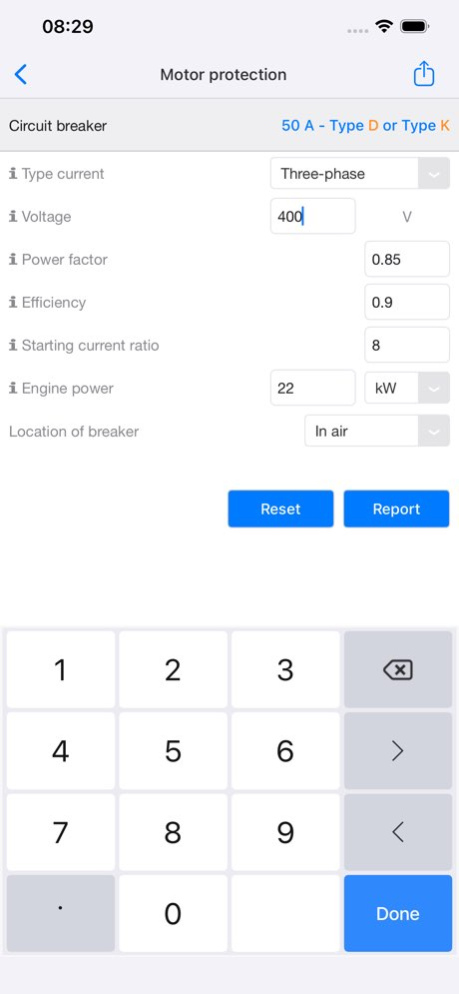 Mobile Electrician 3.0 Screenshot