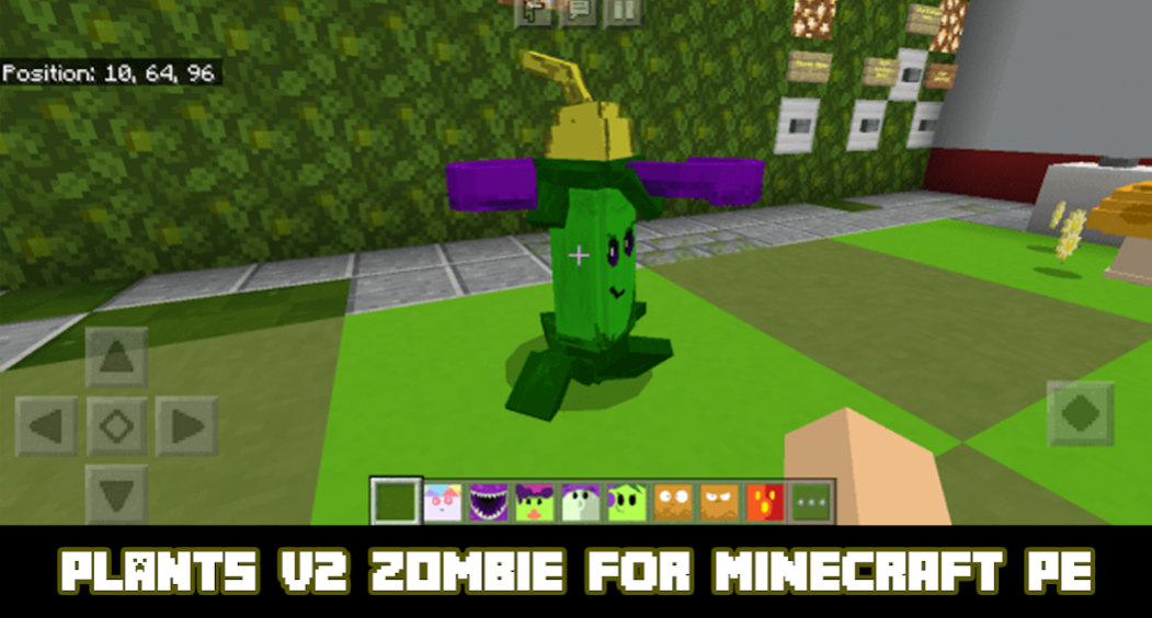 Mod vs Zombie 2 for Minecraft 1.10 Screenshot