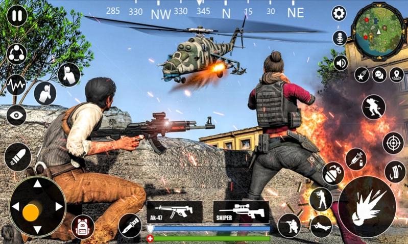 Review Screenshot - Action Game – Shoot down the Enemies to Rescue the Hostages