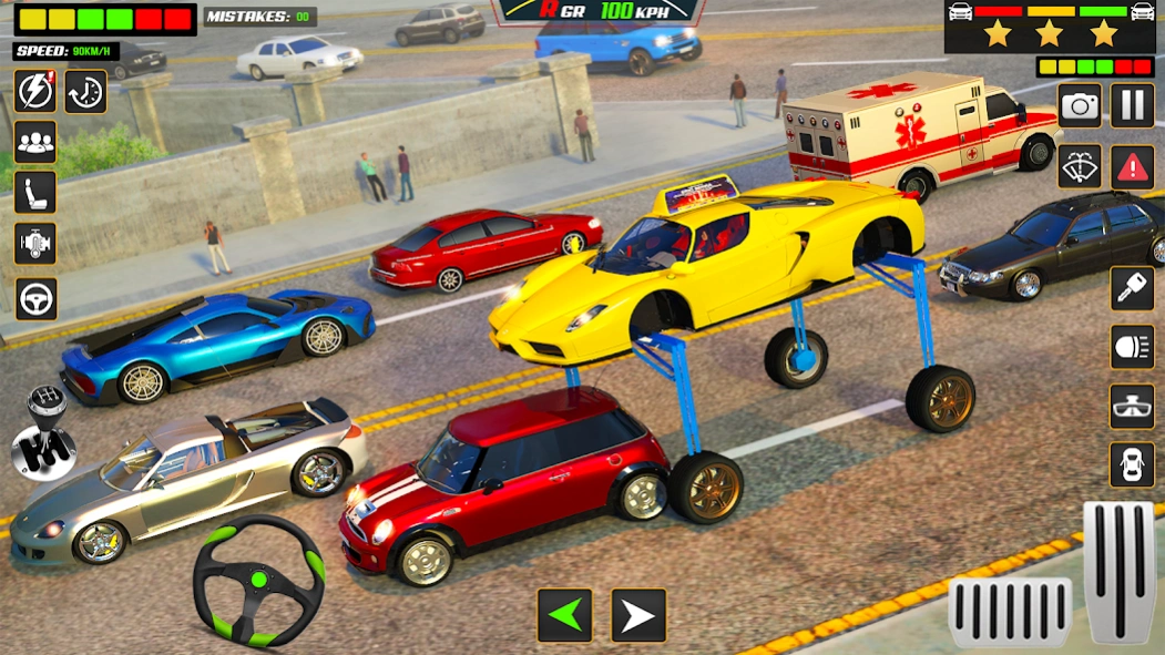Elevated Car Driving Car Games 2.7 Screenshot