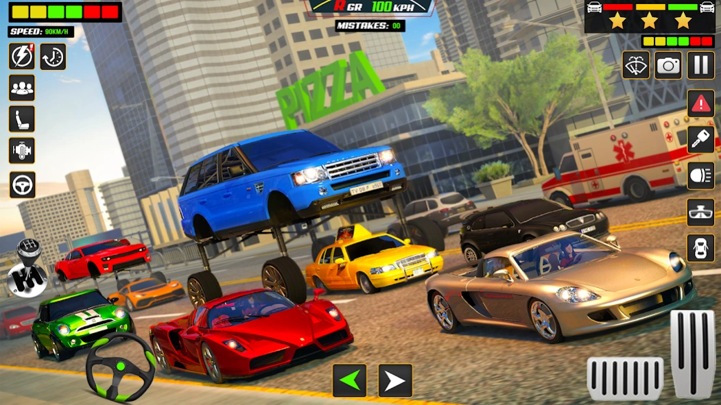 Elevated Car Driving Car Games 2.7 Screenshot