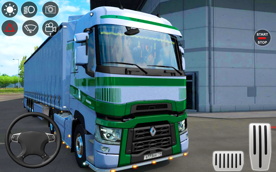 Modern Euro Truck Simulator 3d 1.0.0.6 Free Download