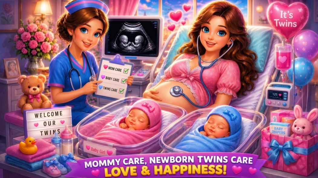 Mommy Give Birth Newborn Twins 1.16 Screenshot
