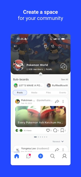 MOMO BOARD Community Super App 5.3.0 Screenshot