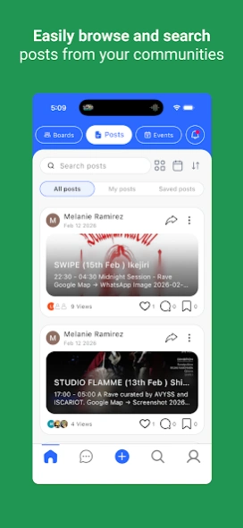 MOMO BOARD Community Super App 5.3.0 Screenshot