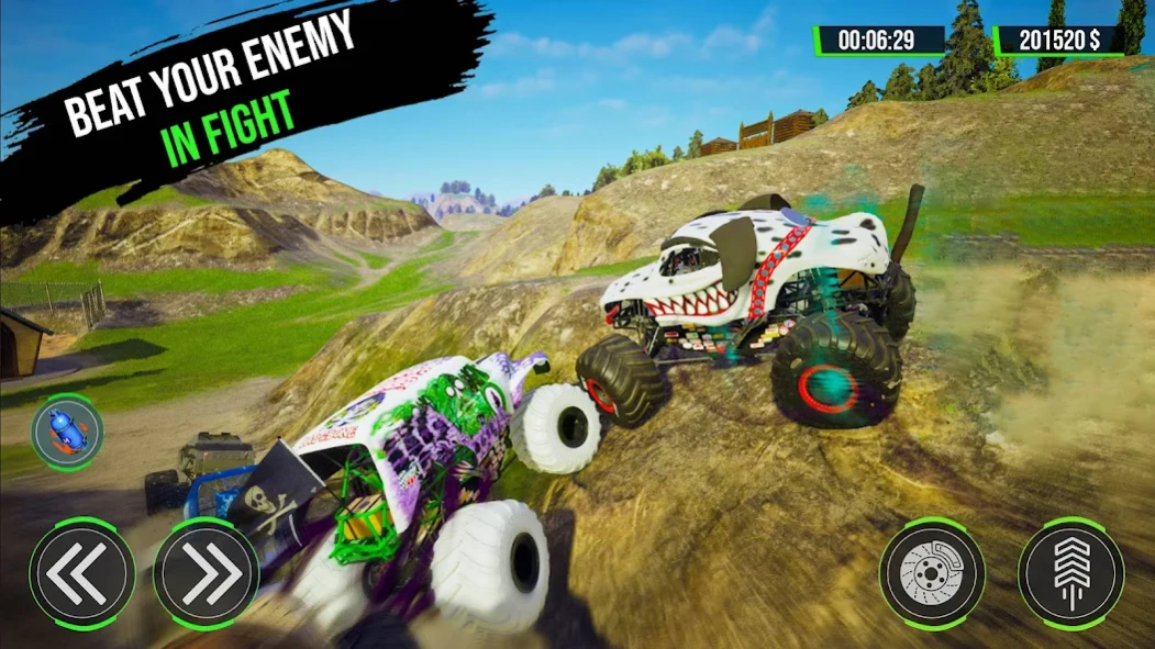 Real Monster Truck Crash Derby 4.9 Screenshot