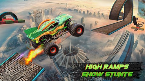 Monster Truck Stunt Racing mtd 2.0 Screenshot