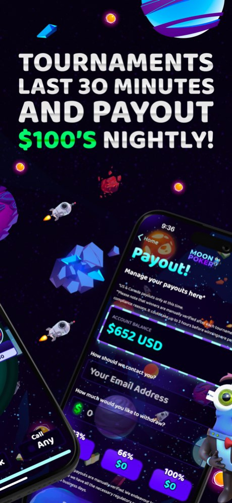 Moon Poker: Daily Tournaments 2.2.2 Screenshot