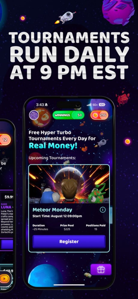 Moon Poker: Daily Tournaments 2.2.2 Screenshot