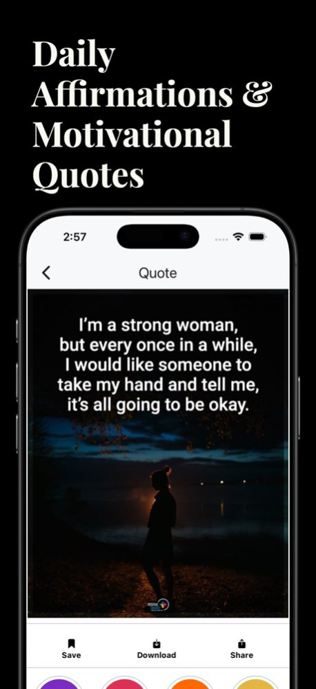 Motivational Quotes Daily+ 8.0 Screenshot